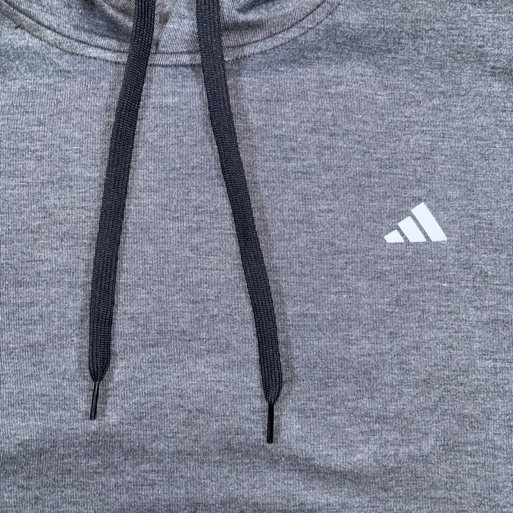 Adidas Men's Elevated Sz L Black Pullover Hoodie